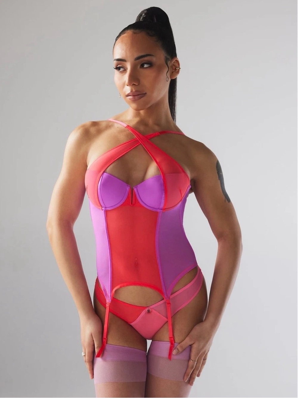 NWT Savage Fenty Neon Bustier